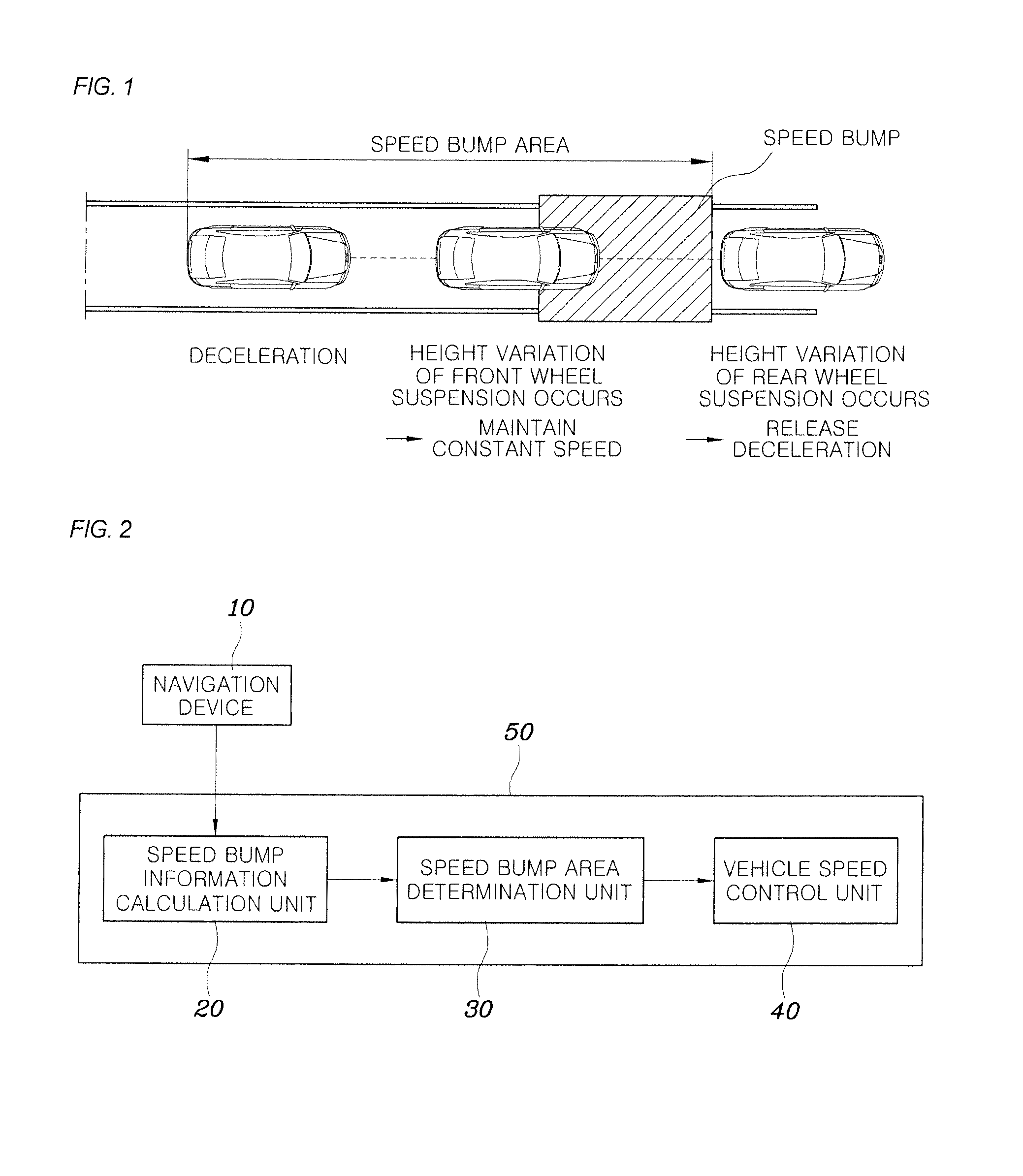 Apparatus and method for automatically controlling speed in speedbump area