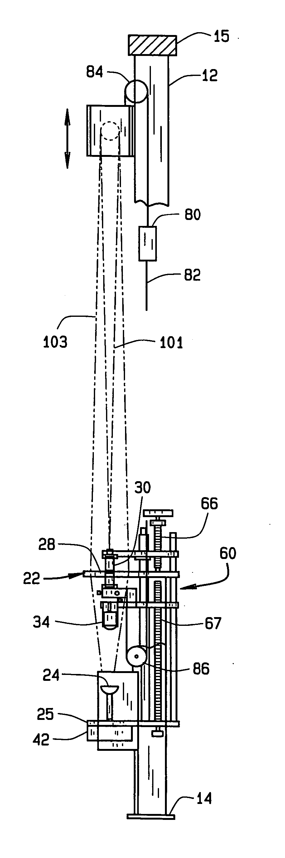 Projection microscope