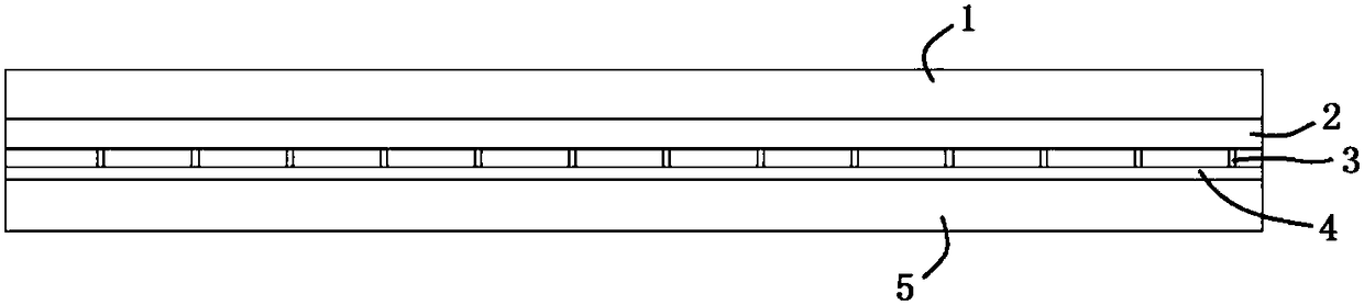 Electrothermal film external lead device, and electrothermal film with external lead device