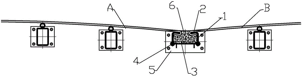 Material-removing type screen tensioning beam