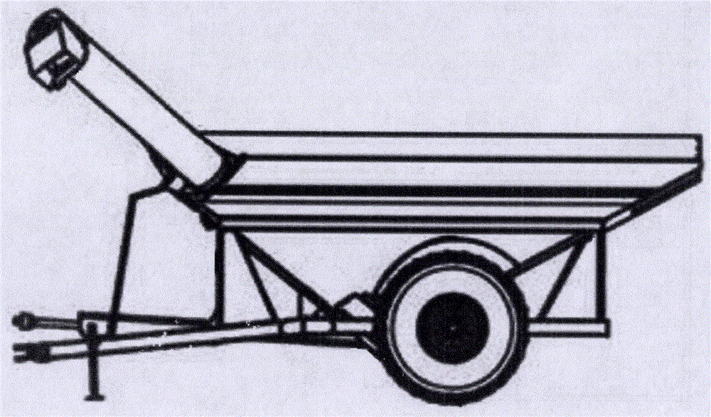 Grain cart with driving capability