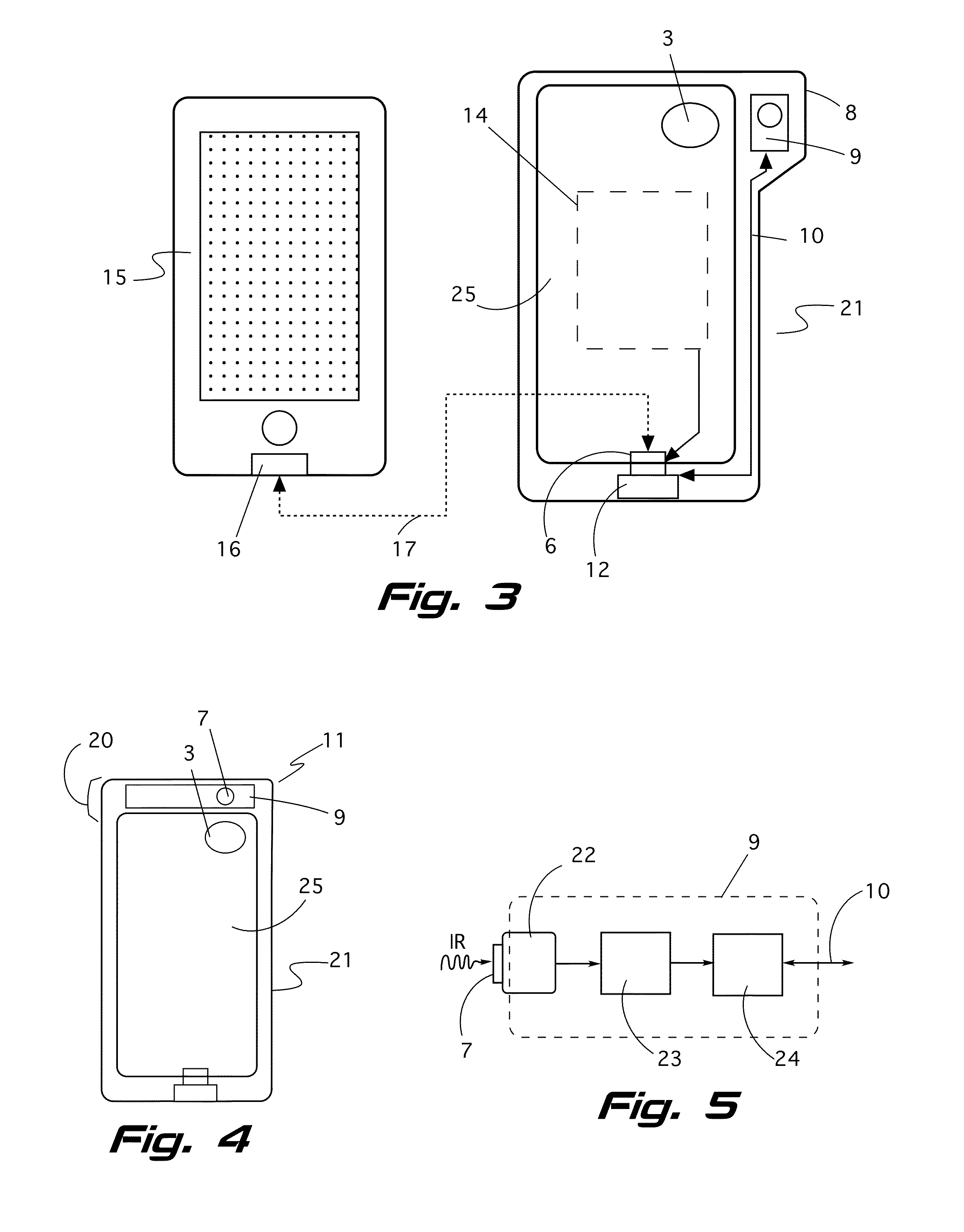 Sensing case for a mobile communication device