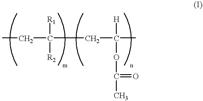 Gel polymer electrolyte of vinyl acetate