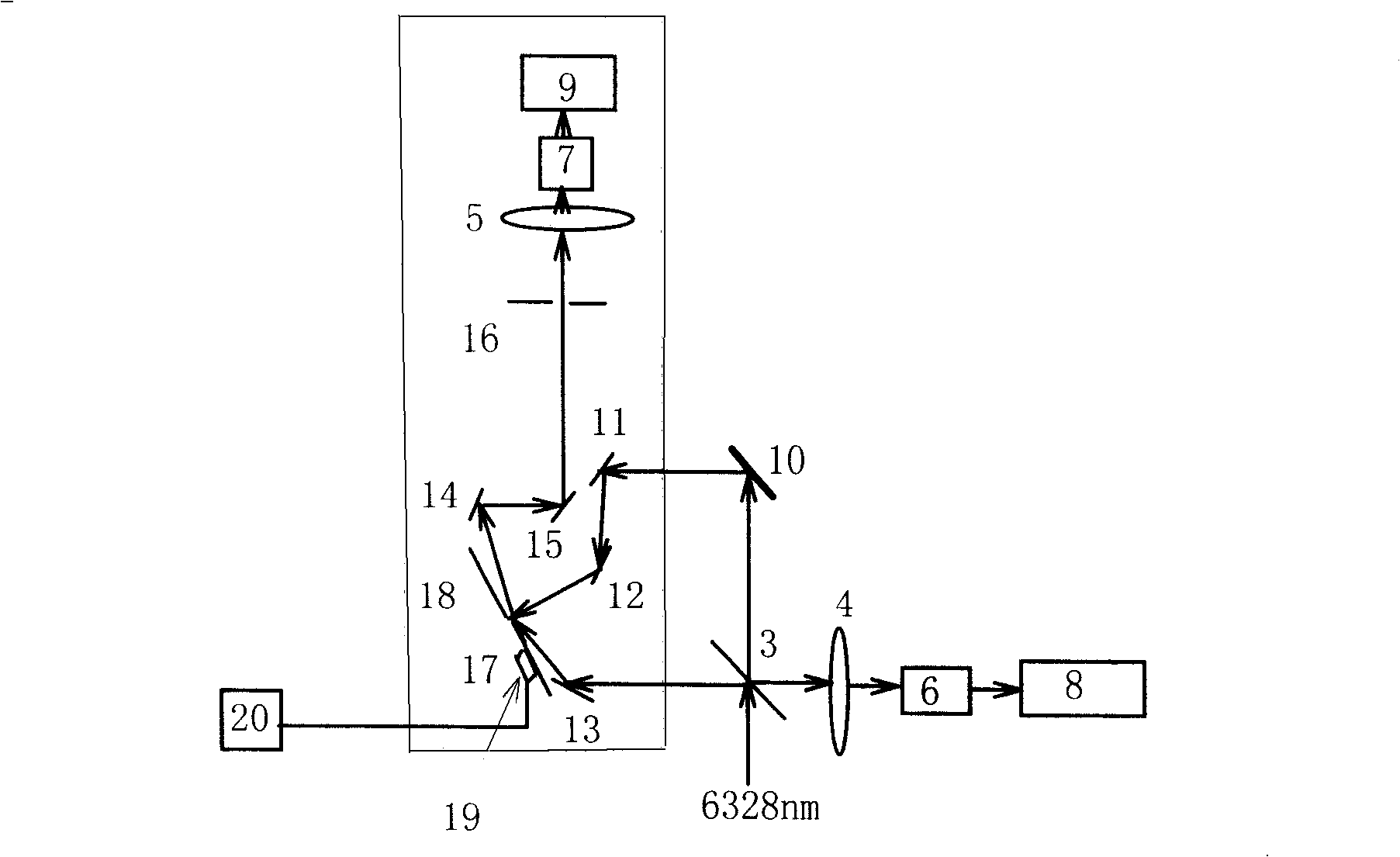 Adjustment device for eliminating offset error of tiled grating