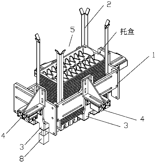 Self-separation method of cartoning machine