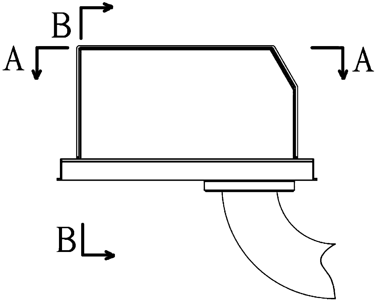 A control system for high-pressure chip breaking and dispersing water discharge in an automatic machining unit