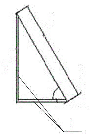 Cement grinding mill foundation suspension type reserved hole embedding method