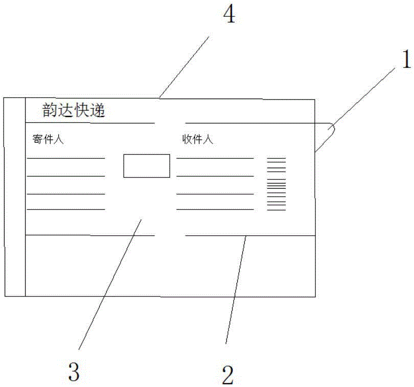 Easily-tearing express copy