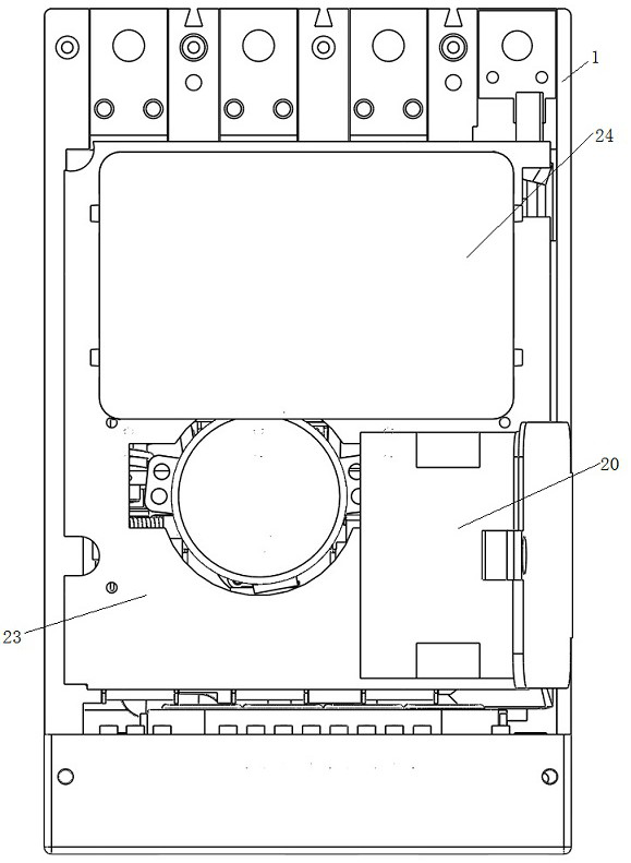 Multifunctional three-phase four-wire charge control meter