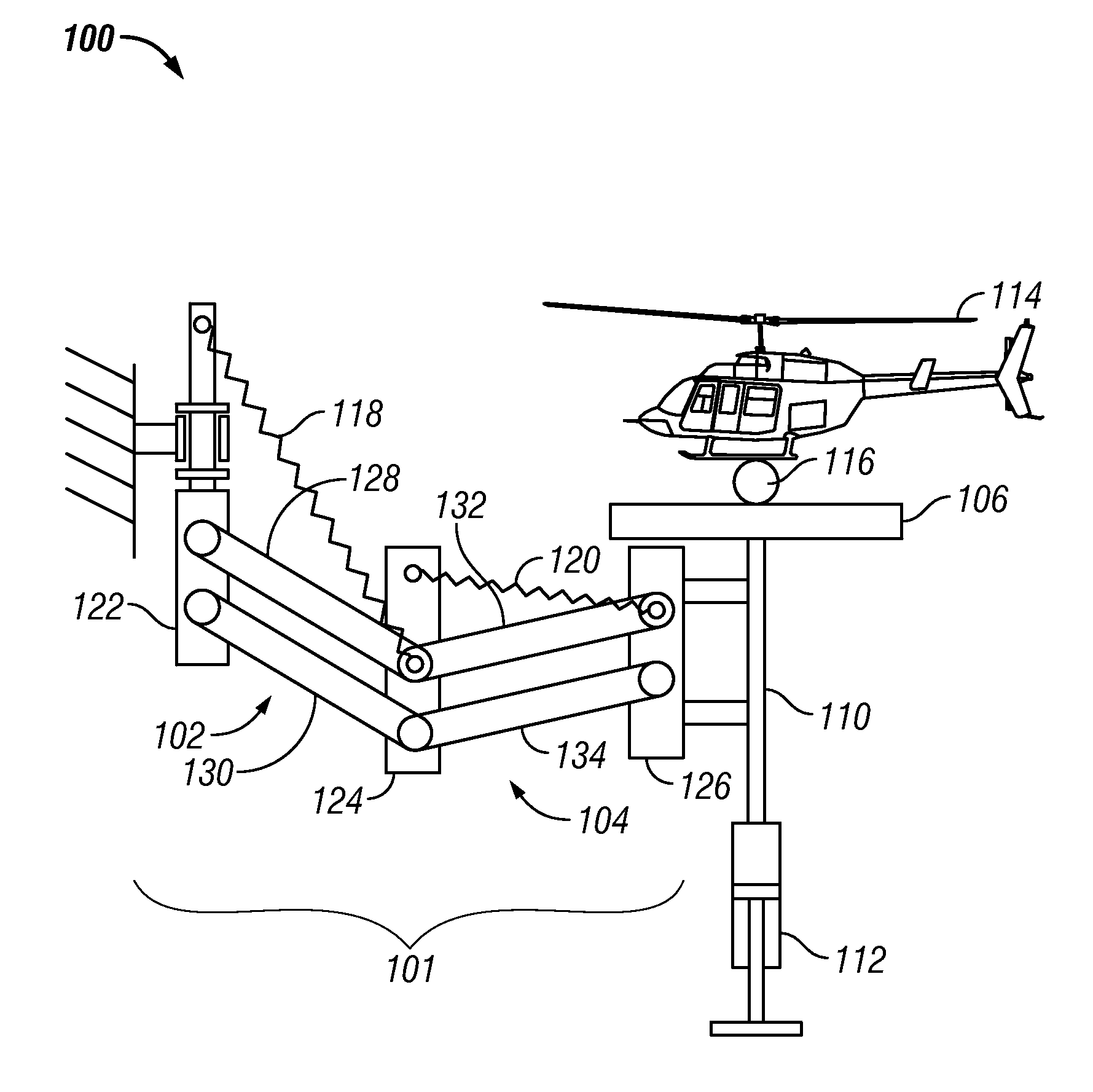 Multi-degree-of-freedom test stand for unmanned air vehicles