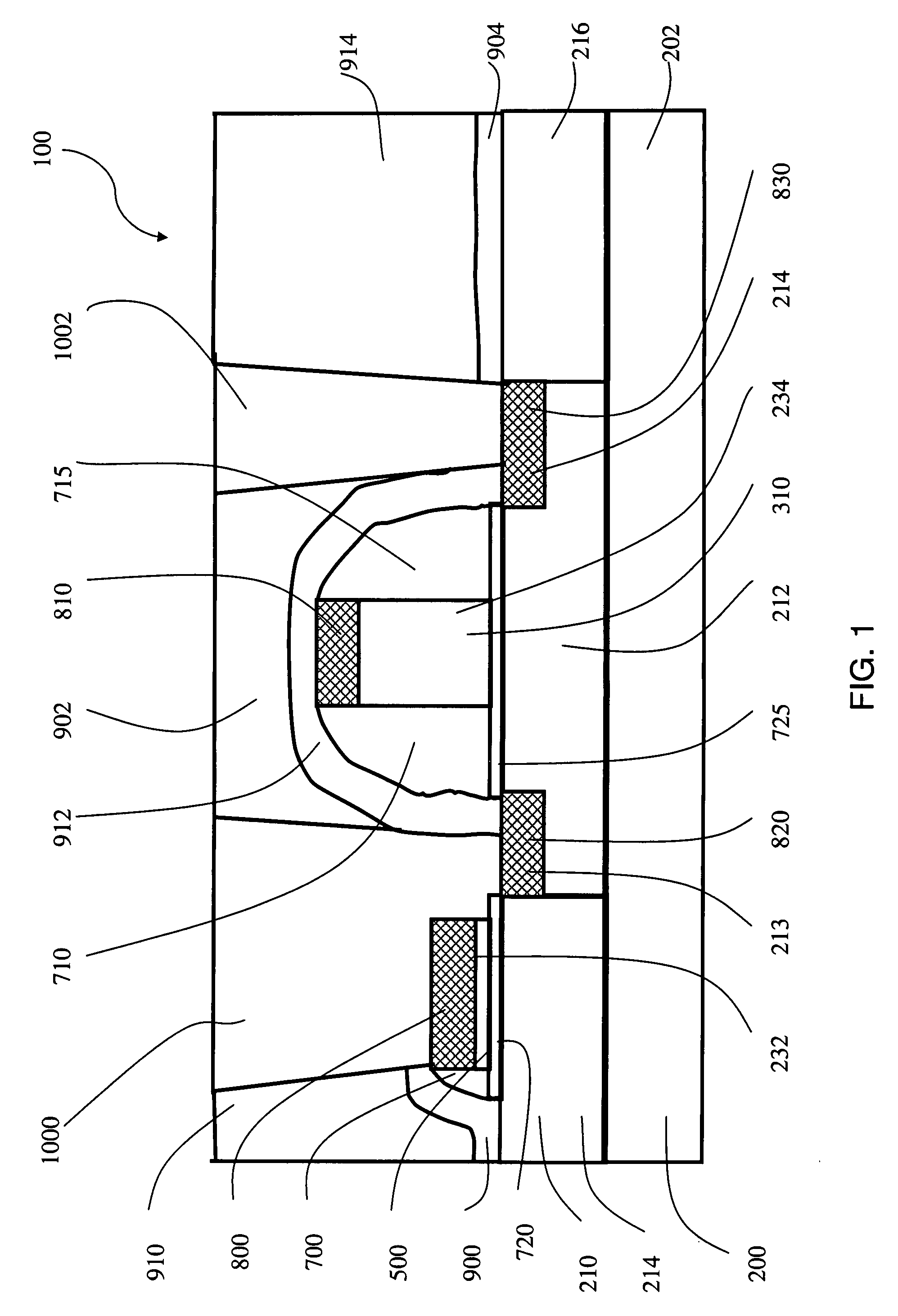 Structure and method for making high density mosfet circuits with different height contact lines