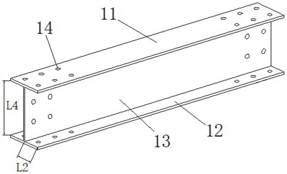 A method for assembling a prefabricated steel frame structure to form a house