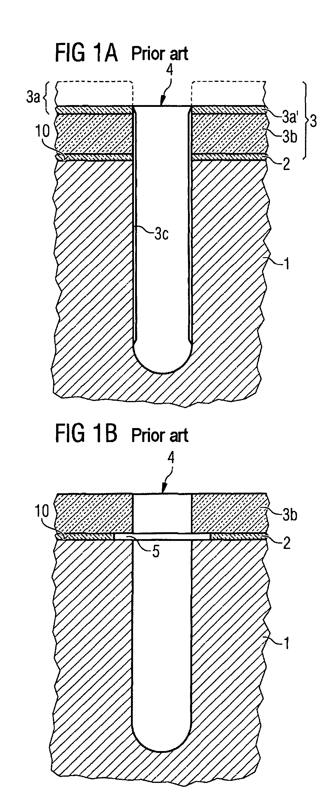 Trench capacitor structure and process for applying a covering layer and a mask for trench etching processes in semiconductor substrates