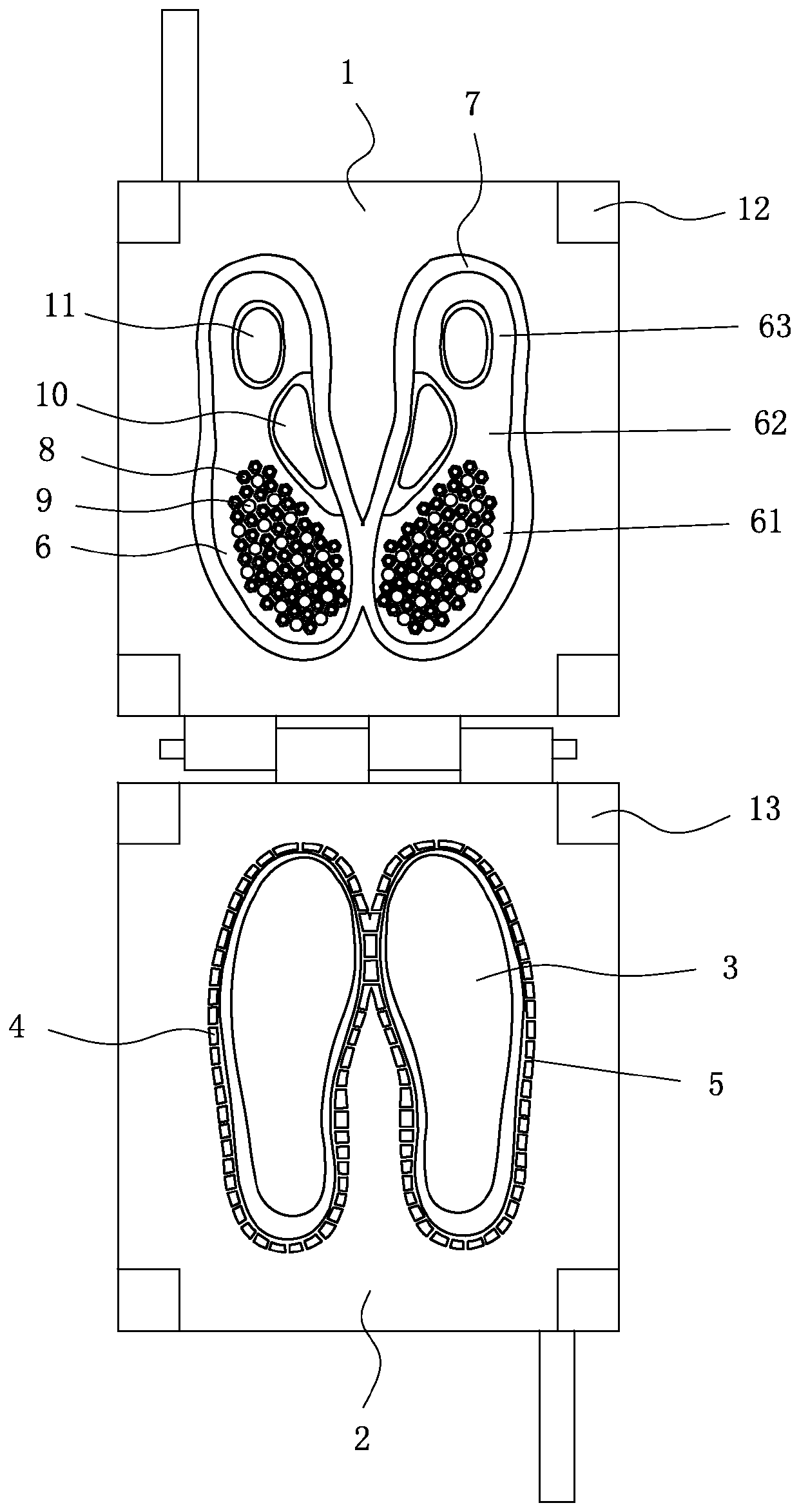 Antibacterial foaming insole and preparing method thereof