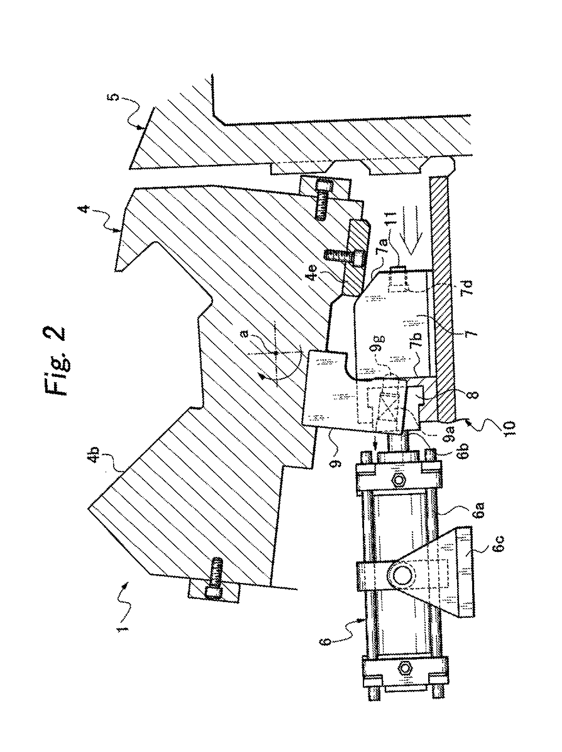 Press working die assembly