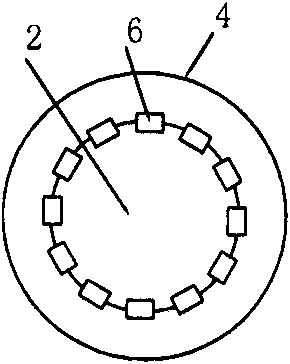 Shock absorption connecting mechanism for electromobile