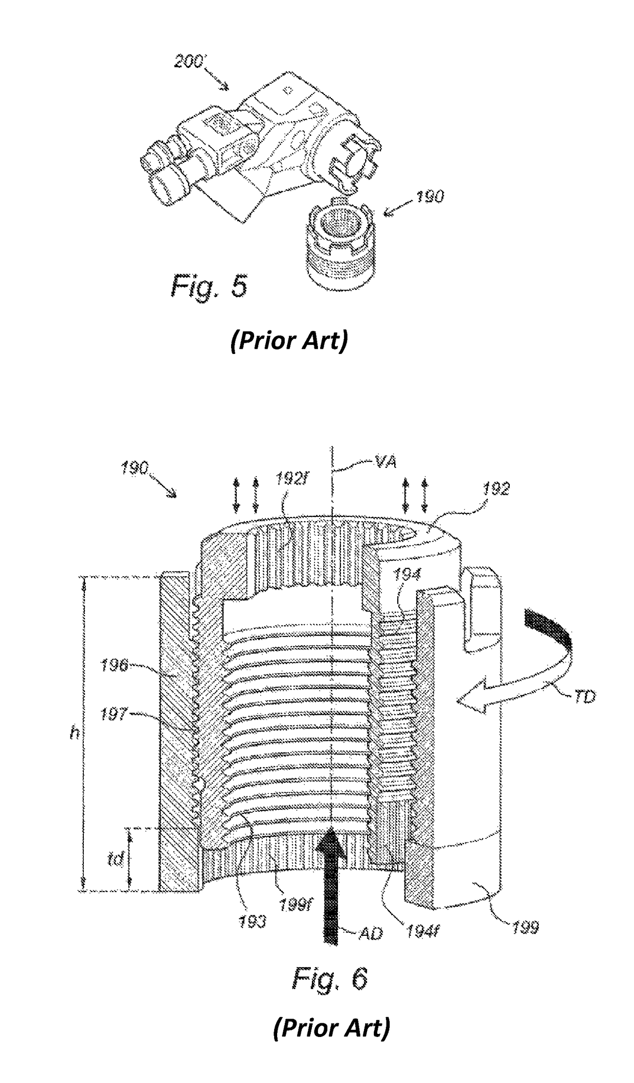Interface device for tensioning a nut and a bolt assembly