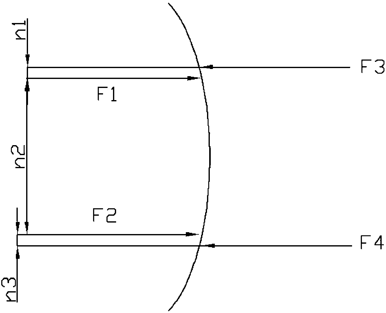 Control method of molding shape in glass base plate production