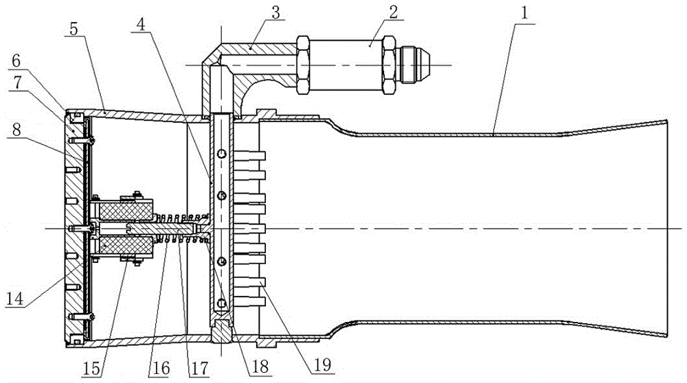 Ejector device and damper assembly thereof