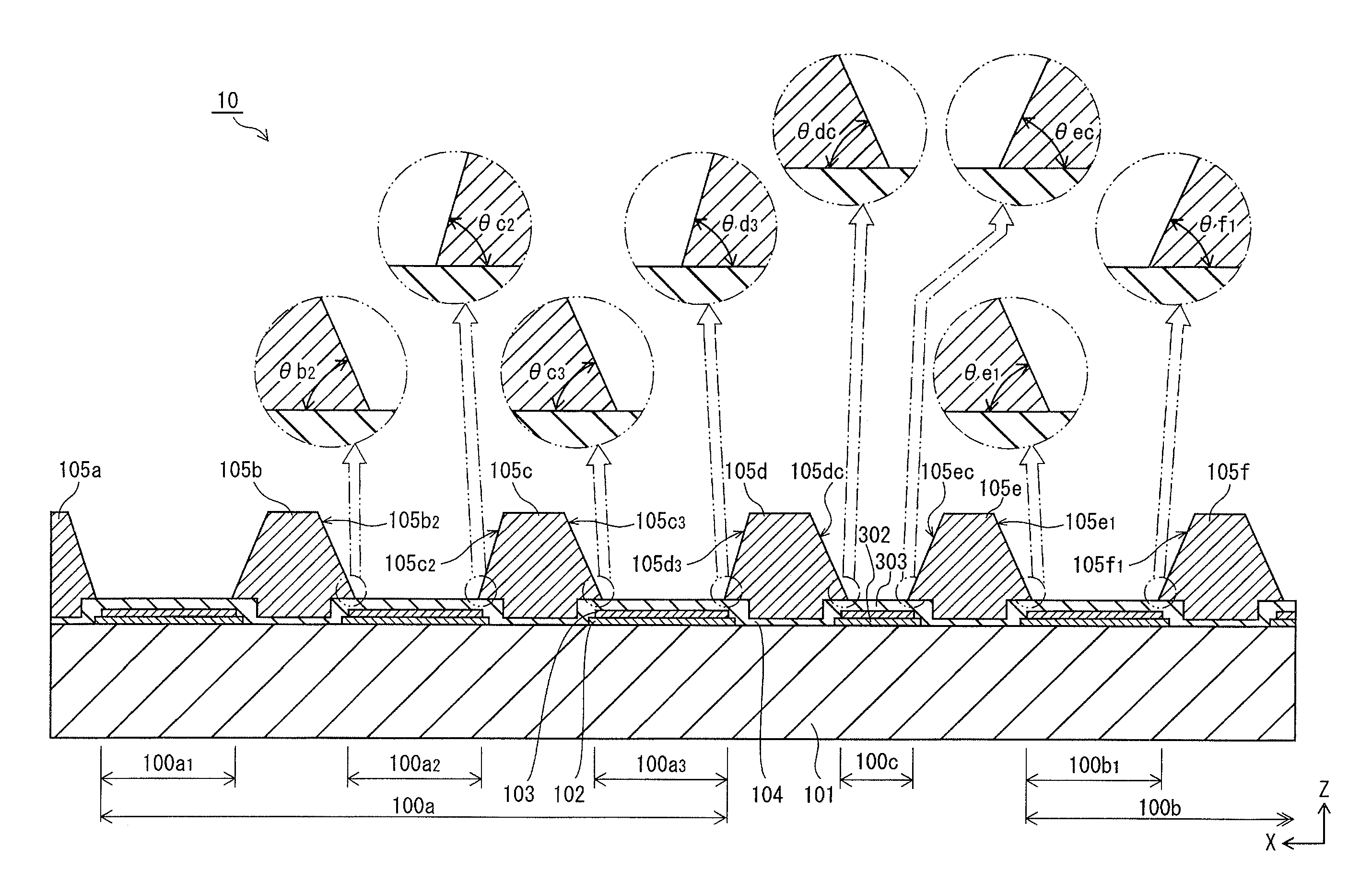 Organic light-emitting panel for controlling an organic light emitting layer thickness, and organic display device