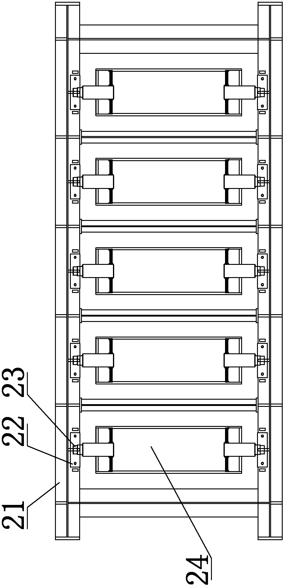 Storage tower for aluminum product production