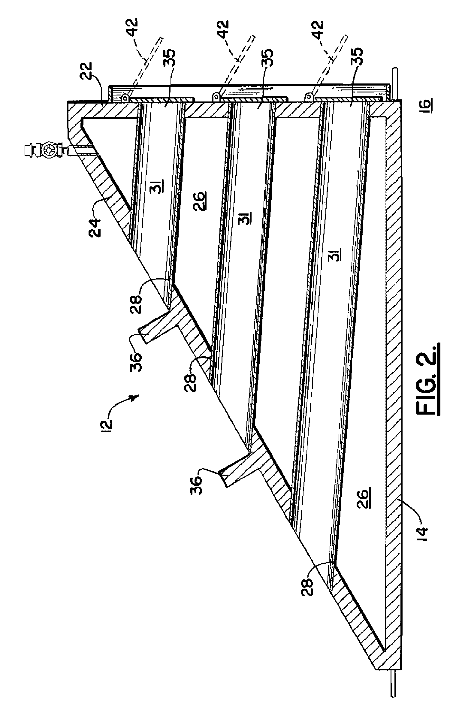 Wave suppressor and sediment collection system