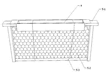 Method and equipment for pollinating net shed soybean hybrid seeds with microcommunity bees