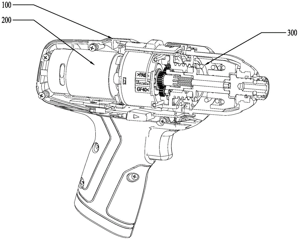 Torque output tool