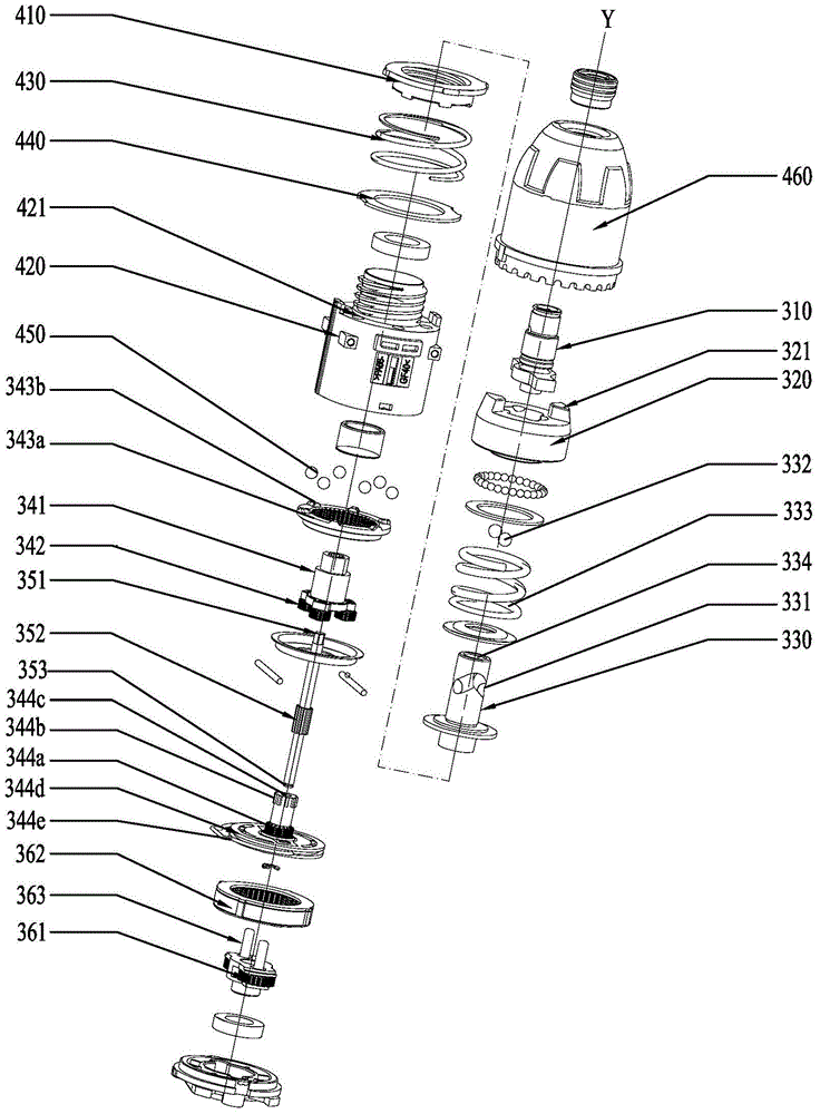 Torque output tool