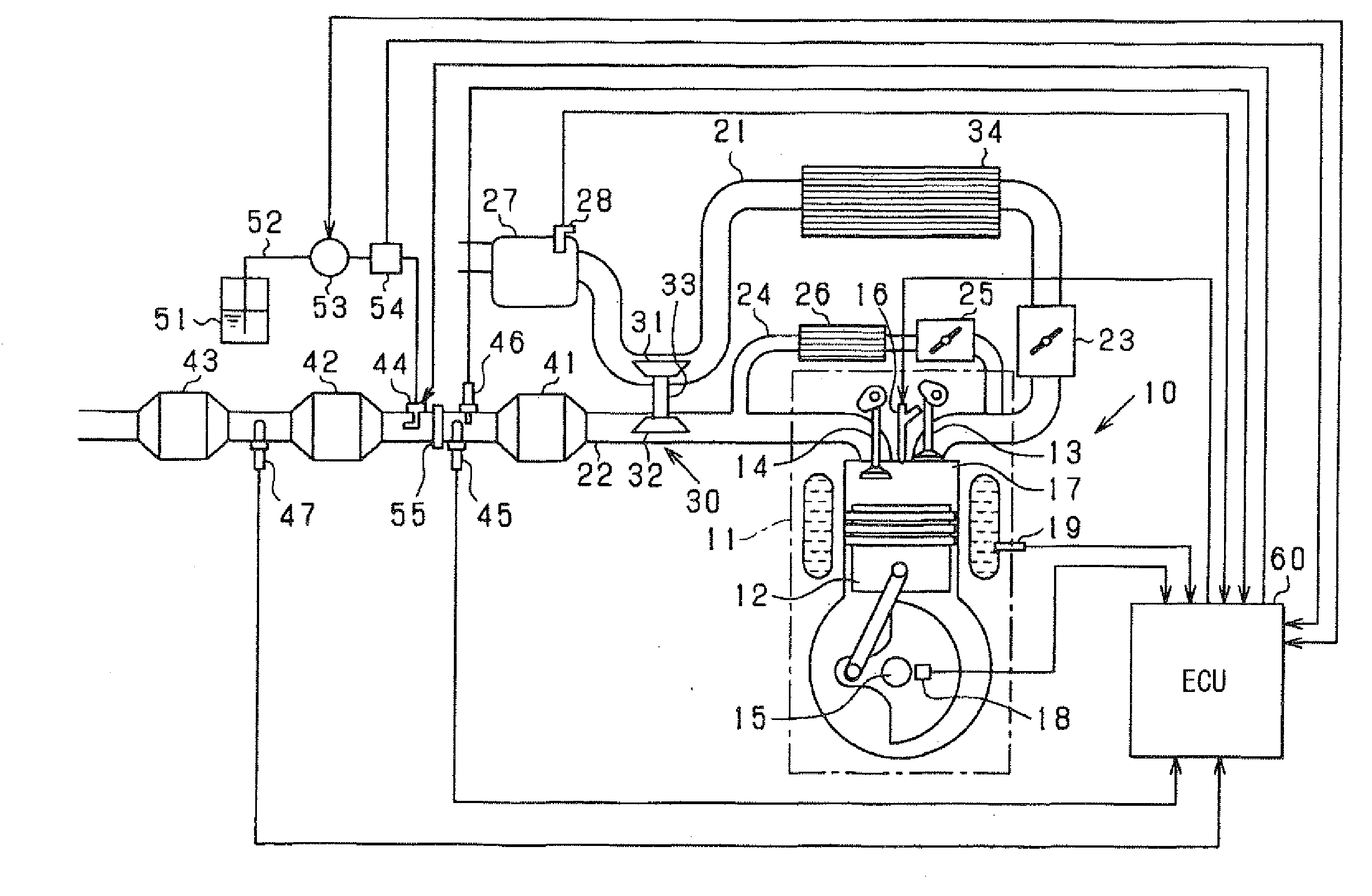 Exhaust-gas purification apparatus and method for purifying exhaust gas