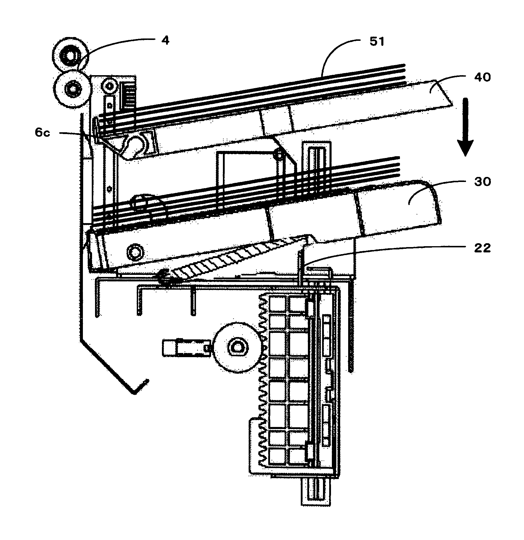 Stacker device