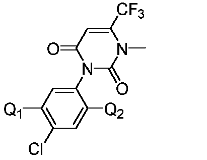 Isooxazoline carboxylate compound and application