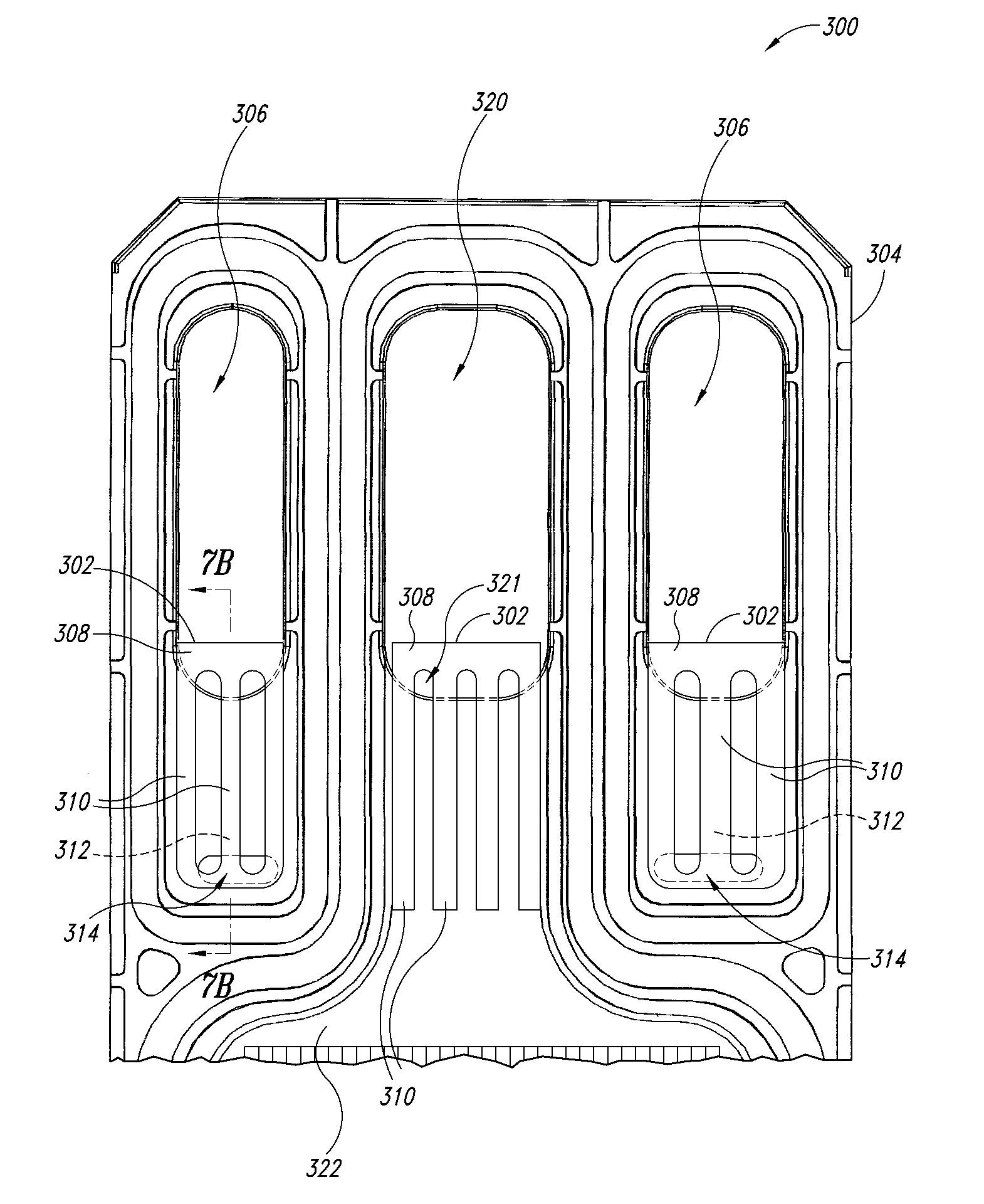 Apparatus and method for managing fluids in a fuel cell stack