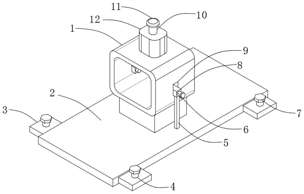 Assembly type water conveying pipeline positioning device