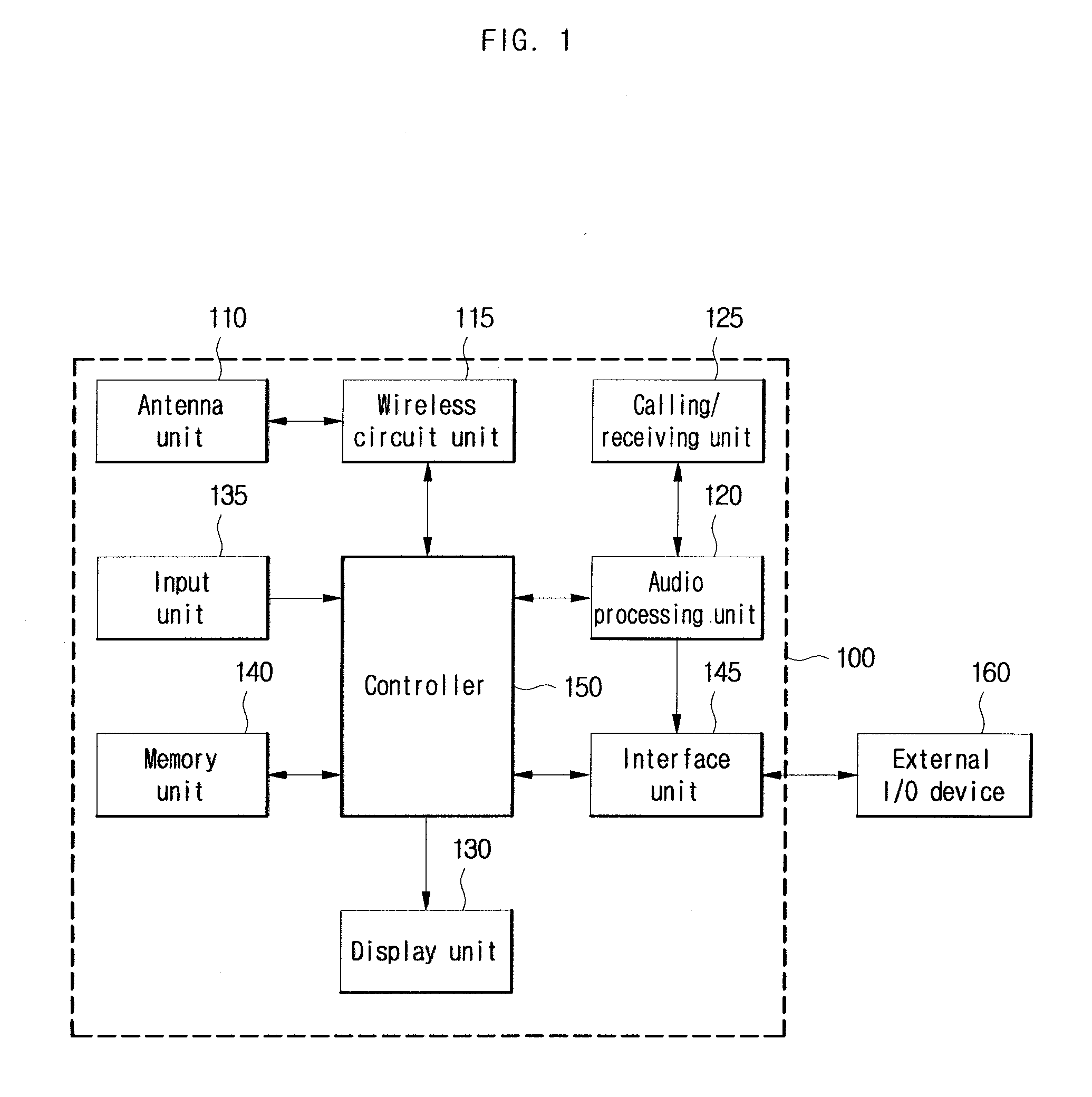 User terminal for performing a plurality of applications simultaneously
