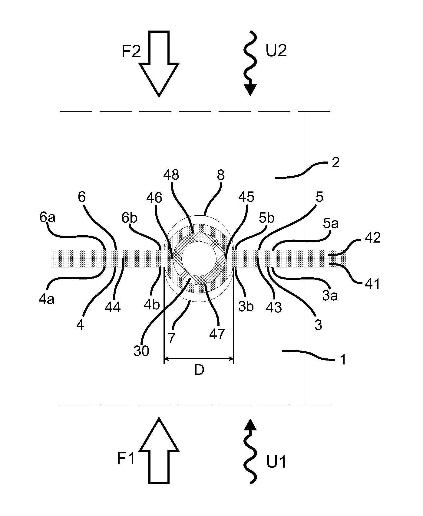 Ultrasonic sealing jaw and method for ultrasonic sealing