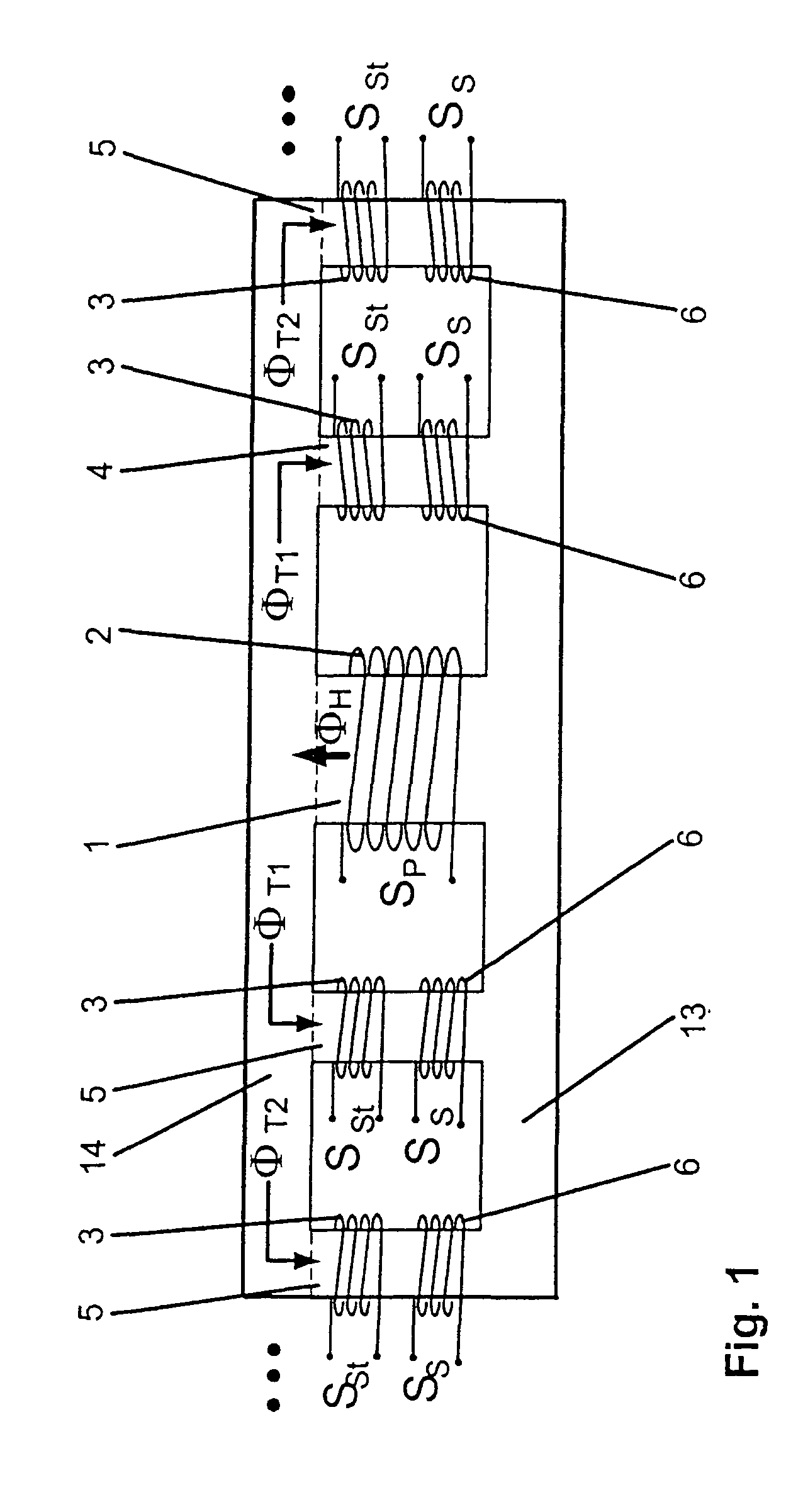 Signal transformer and method for operating such a signal transformer