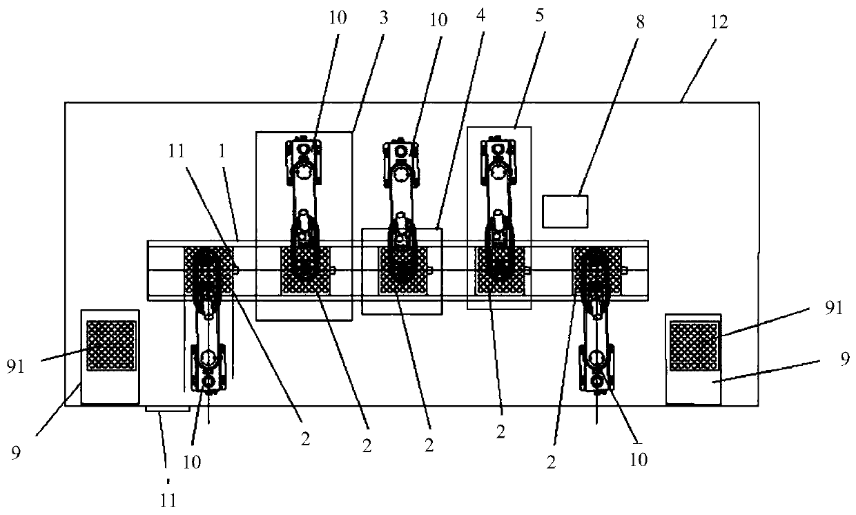 Automatic egg wall breaking special machine