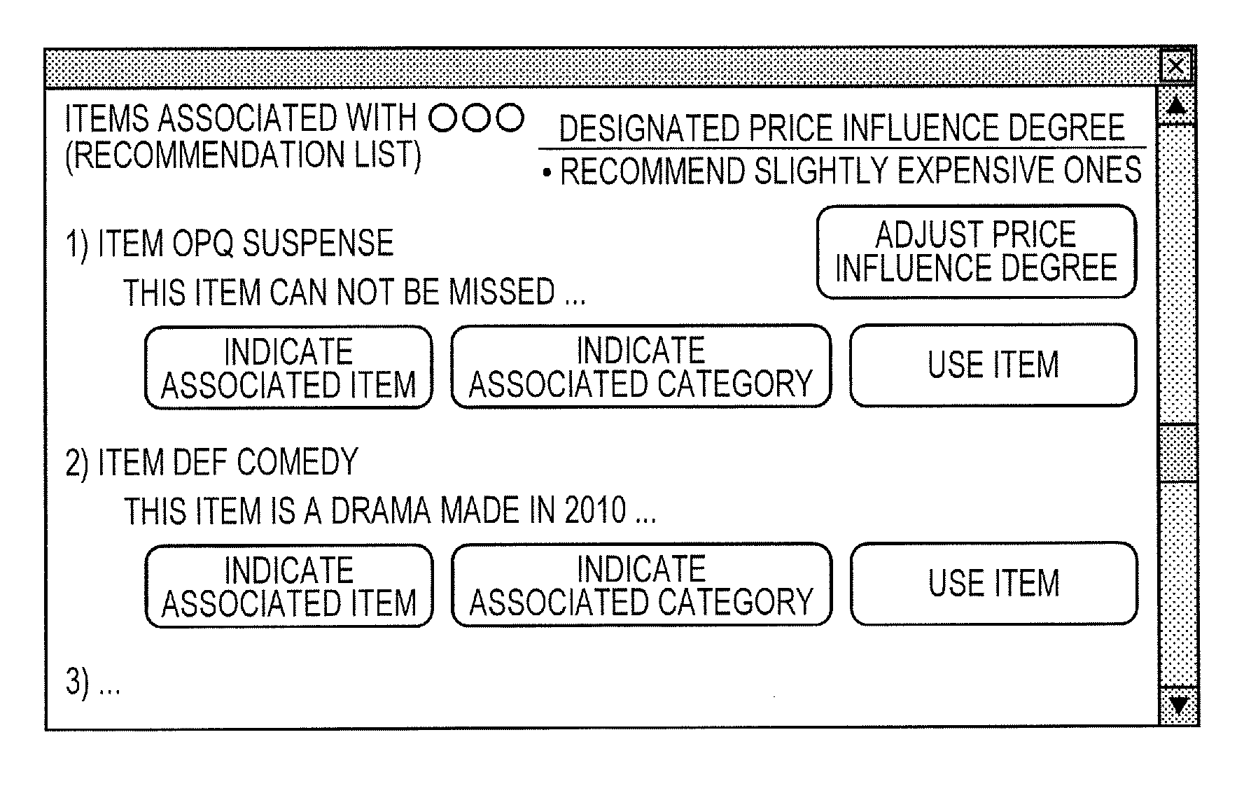 Information selecting apparatus and method, and computer program