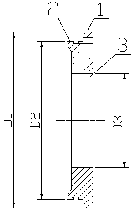 Concrete power transmission and transformation power line pole with improved anchor plate and production method thereof