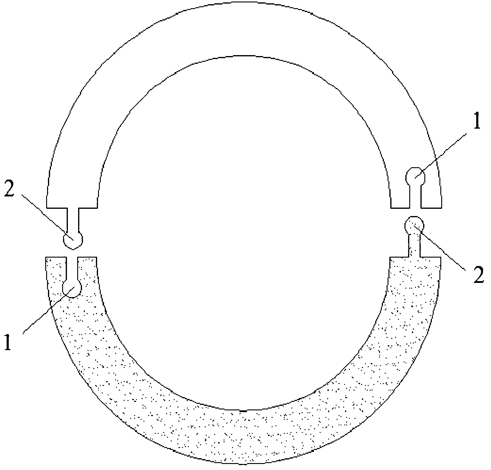 Split-type sealing ring