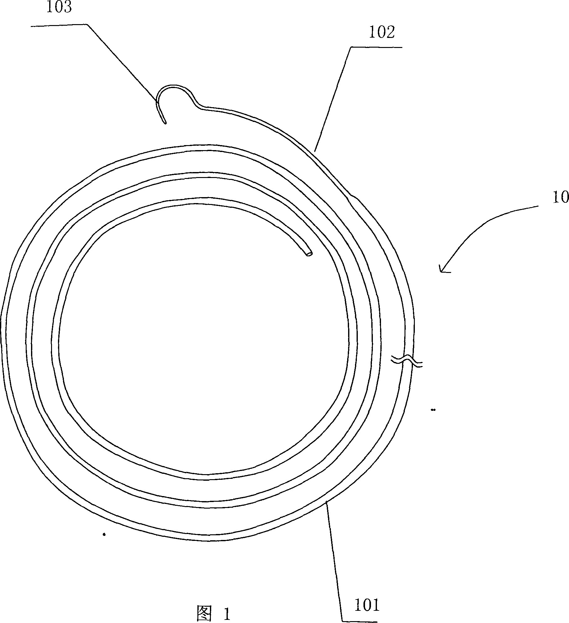 Lumbar anesthesia pipe and lumbar anesthesia device containing the same