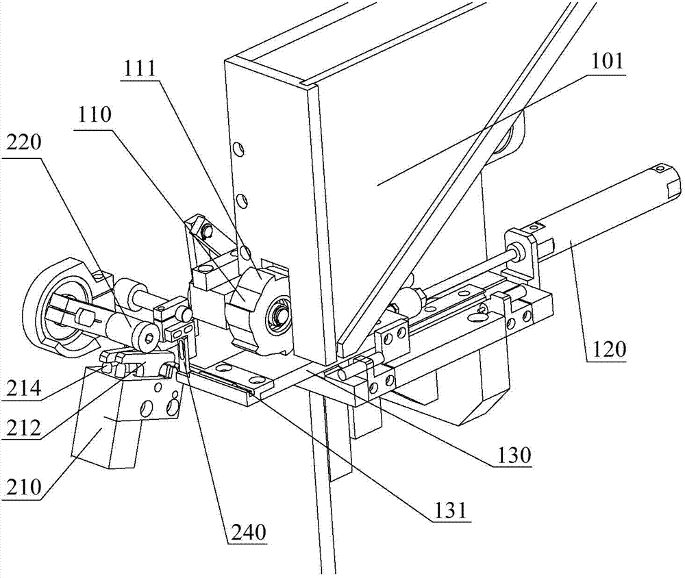 Dividing cutting machine and station transformation device