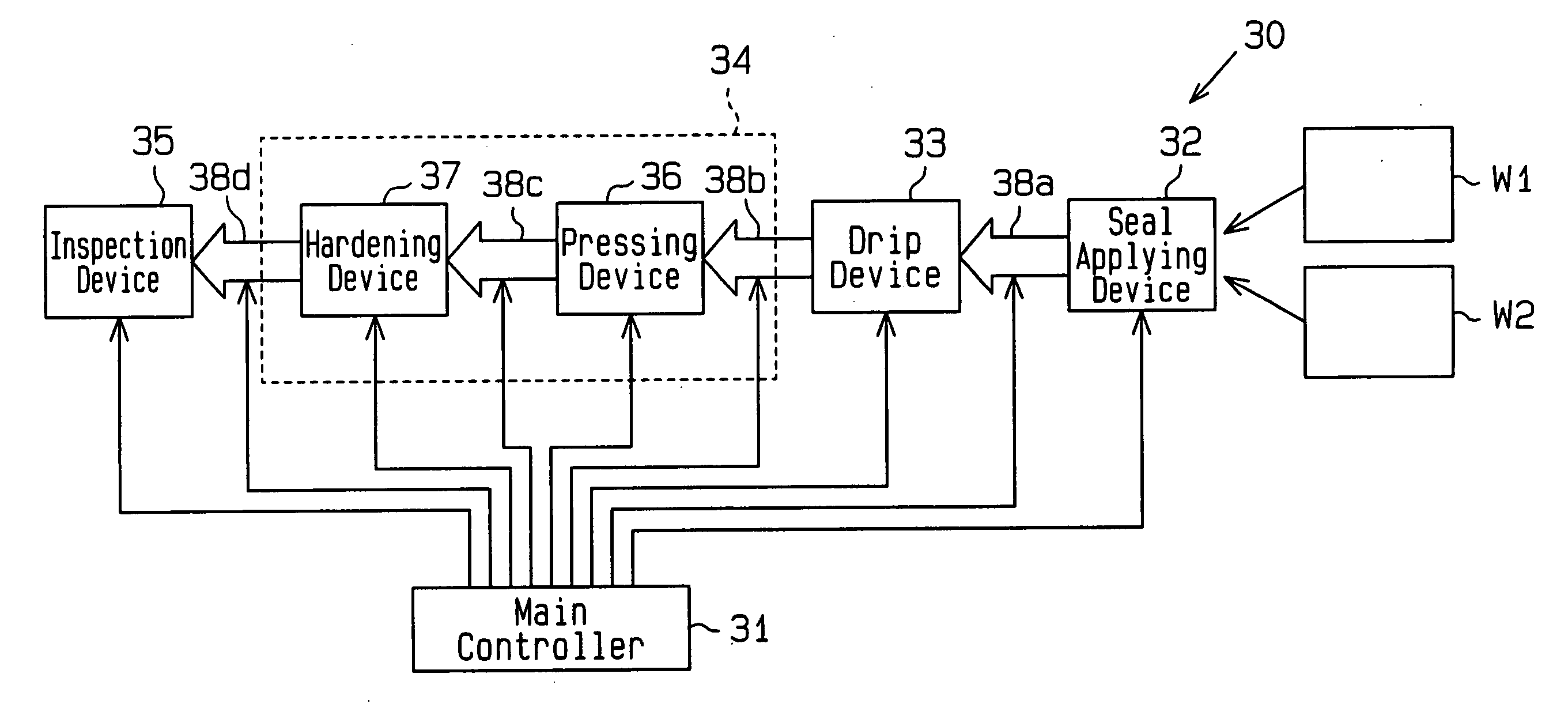 Apparatus for manufacturing bonded substrate