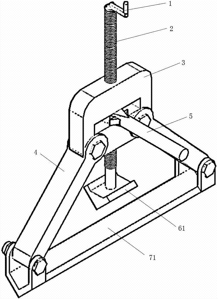 Iron tower material corrector