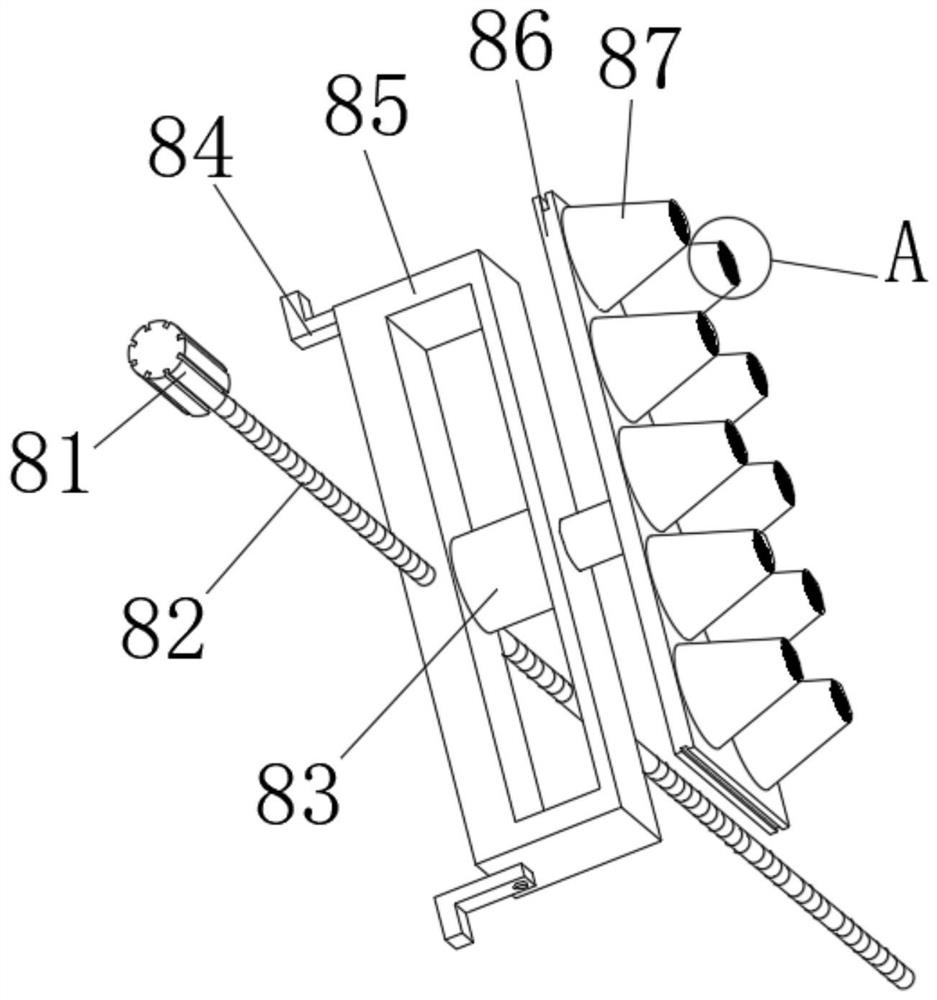 Rapid express parcel sorting device for electronic commerce