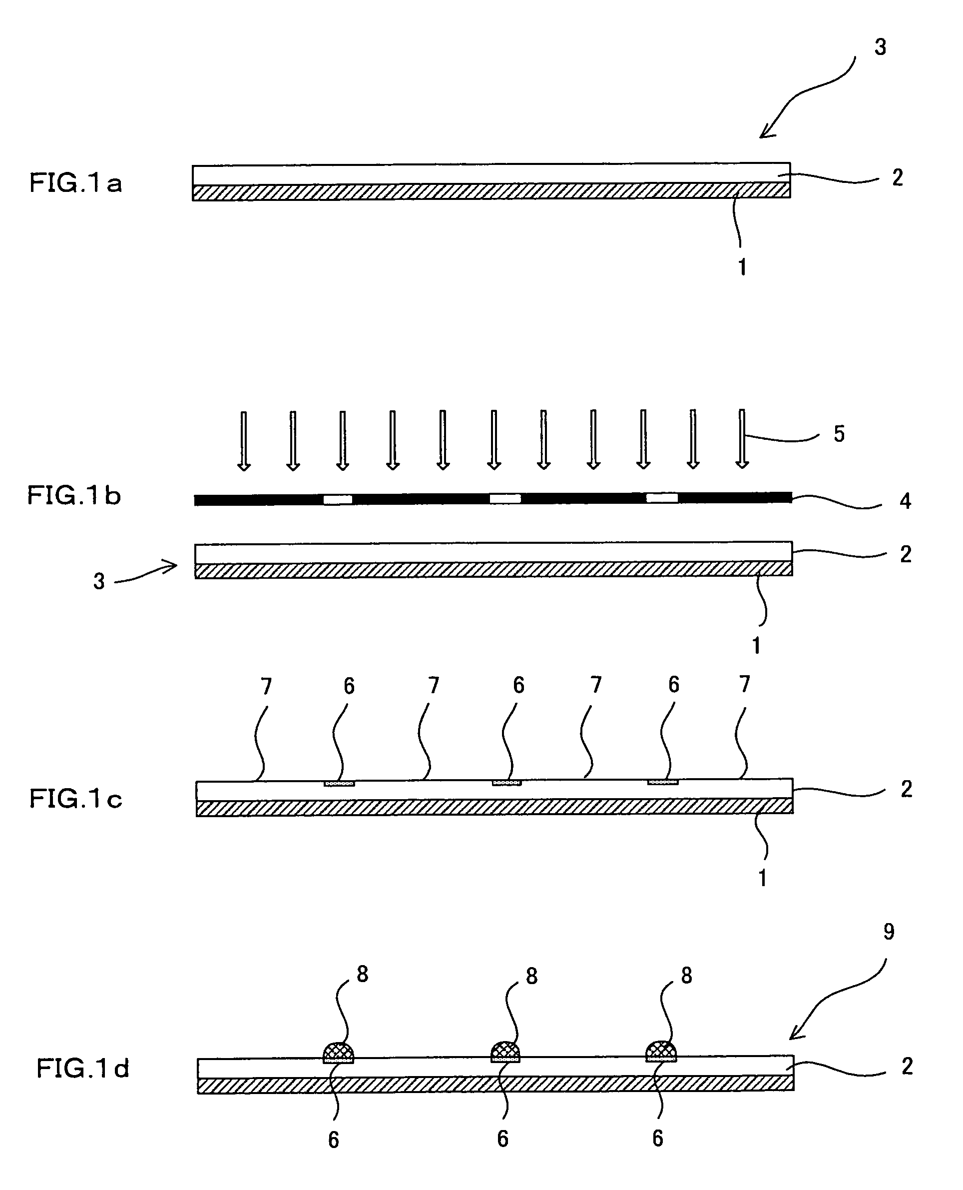 Method for manufacturing conductive pattern forming body