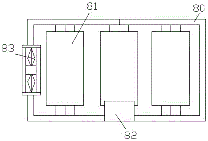 Dry-type transformer device with light-emitting diode (LED) head lamps