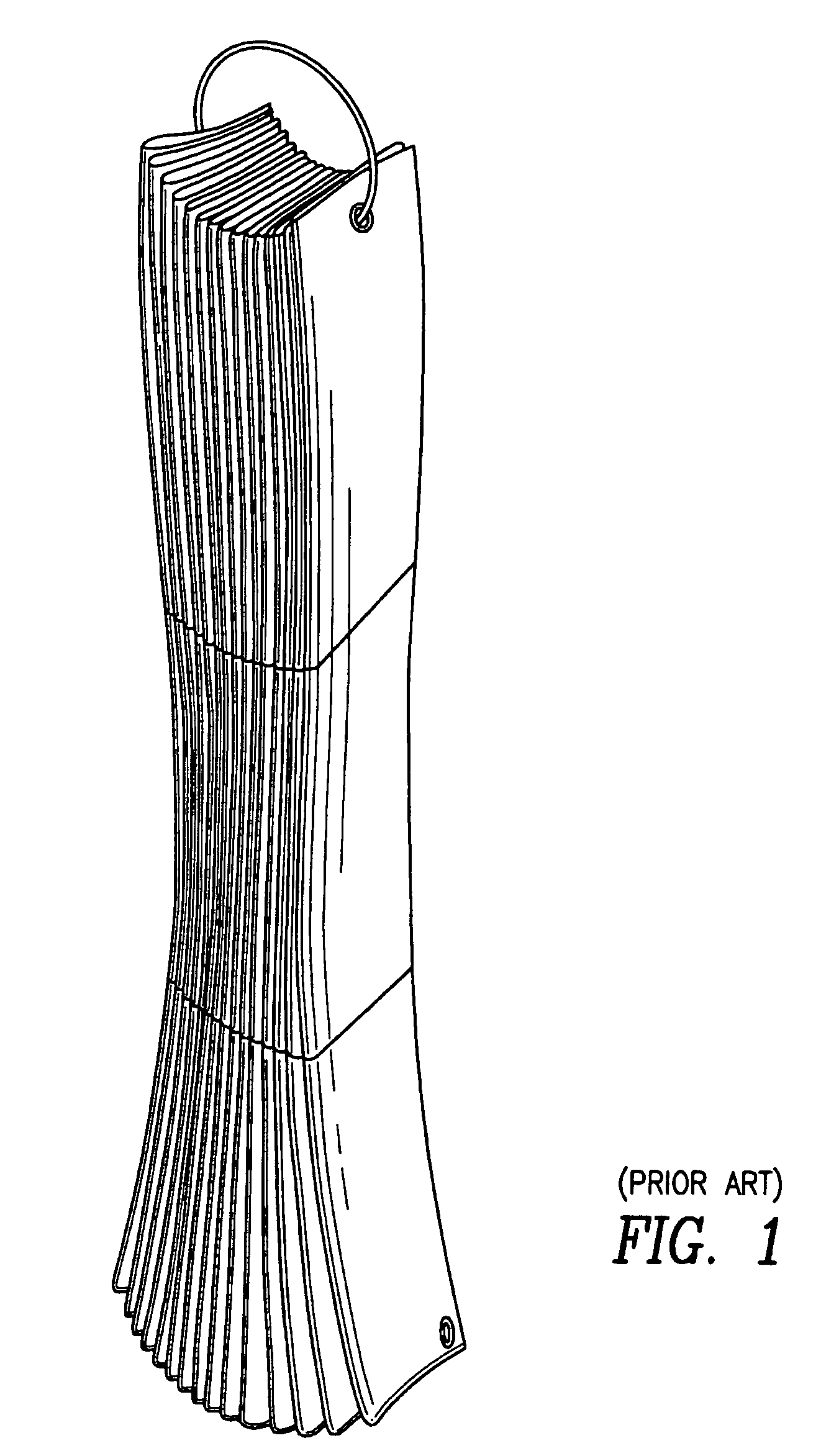 Method and article for securing ornamental bunting and ornamental bunting made by the method