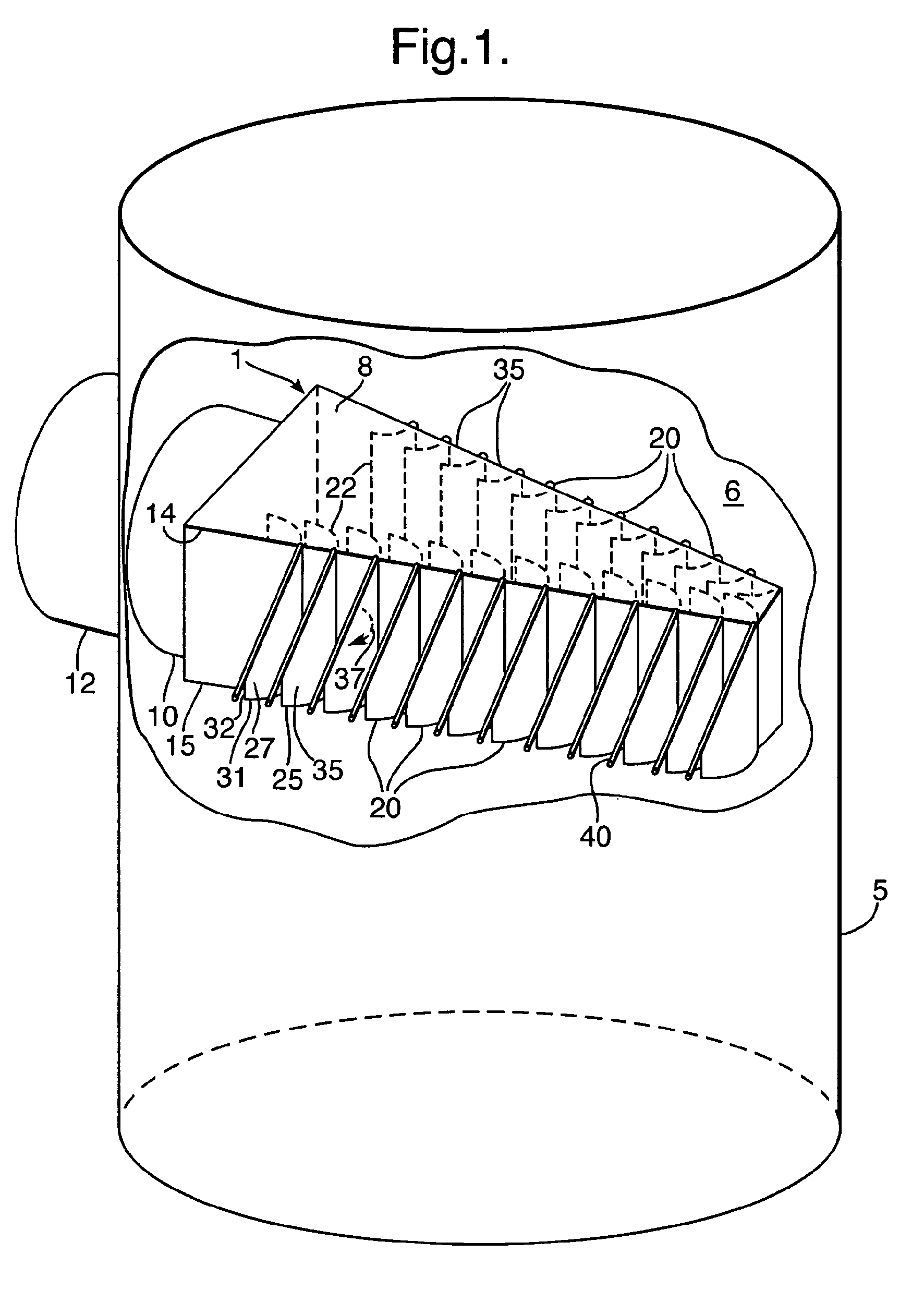 Fluid Inlet Device, Use, and Method of Retrofitting